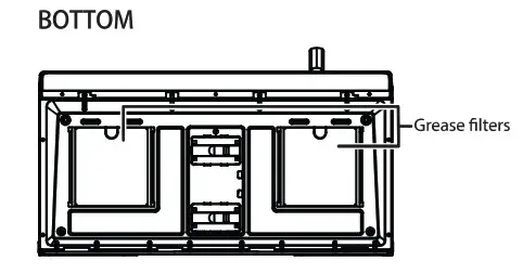 Galanz GLOMJA17S2B-10 1.7 Cu.ft Over The Range- Bottom