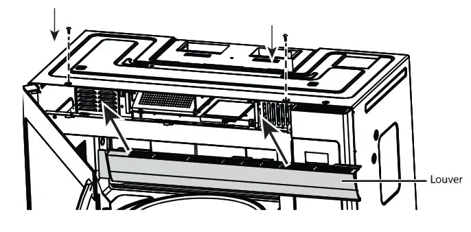 Galanz GLOMJA17S2B-10 1.7 Cu.ft Over The Range- Light 3