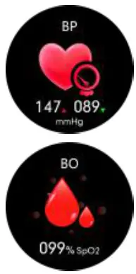 AGPTEK LW11 Smartwatch -BP&BO