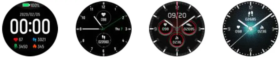 AGPTEK LW11 Smartwatch - Dial Switch