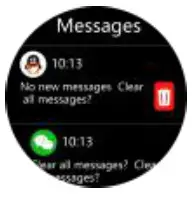 AGPTEK LW11 Smartwatch - MESSAGE