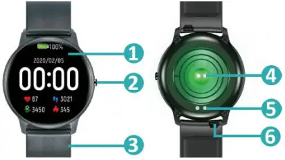 AGPTEK LW11 Smartwatch - RODUCT OVERVIEW