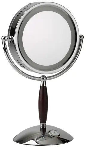 Homedics M-8006 illuminated beauty mirror spa REFLECTIVES Instruction - beauty marror