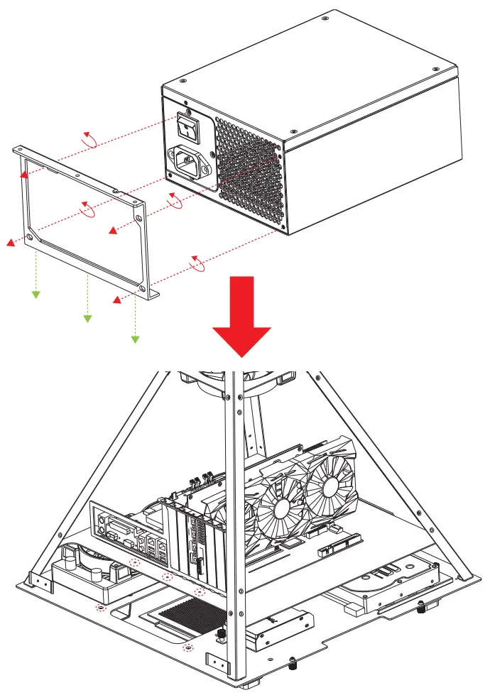 AZZA PYRAMID 804 CSAZ-804V -- Installation