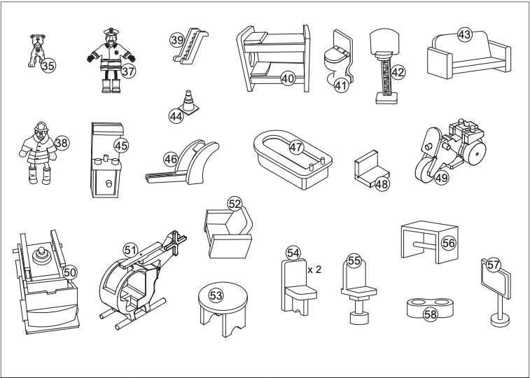 Parts and Hardware Figure 2