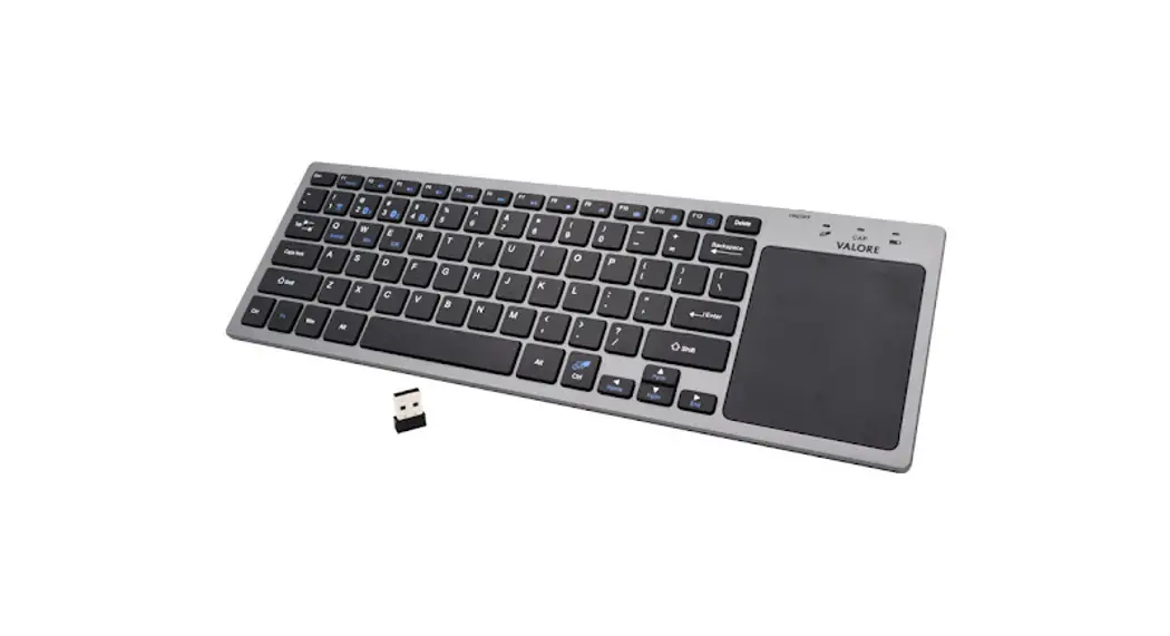 Valore 2-way Connectivity Wireless Keyboard With Touchpad Ac132 User Manual Valore 2-way Connectivity Wireless Keyboard With Touchpad Ac132 User Manual
