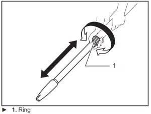 makita DVC261 Cordless Backpack Vacuum Cleaner - Ring