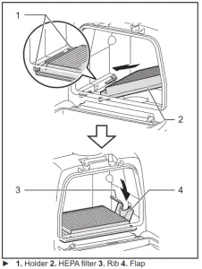 makita DVC261 Cordless Backpack Vacuum Cleaner - holderthenpush