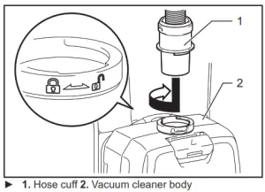 makita DVC261 Cordless Backpack Vacuum Cleaner - vacuum cleaner