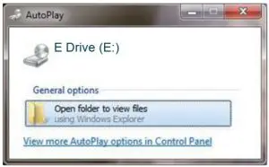 FIG 1 Insert the USB plug of the adapter