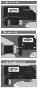 GRACETOP GT DCHX110 Battery Organizer Storage-battery