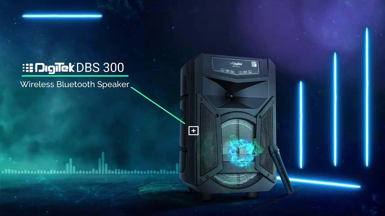 Digitek Big Bang Trolley Bluetooth Speaker Dbs-300 User Manual
