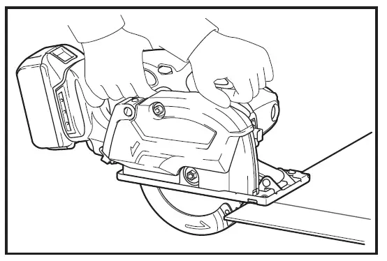 makita DCS552 Cordless Metal Cutter FIG 16