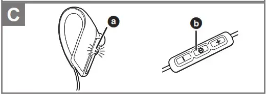 Panasonic RP-BTS35 Earphones - Part C
