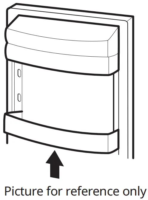 IKEA 104 948 50 UPPKALLA Freestanding Fridge Freezer - door balconies