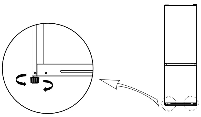 IKEA 104 948 50 UPPKALLA Freestanding Fridge Freezer - fig 3