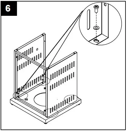 Hiland GSF-PR-PC 30 Inch Outdoor Gas Fire Pit-14