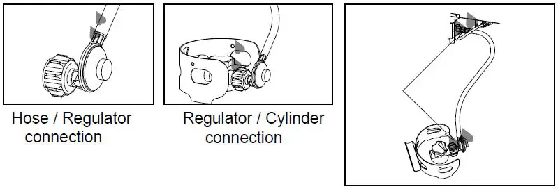 Hiland GSF-PR-PC 30 Inch Outdoor Gas Fire Pit-27