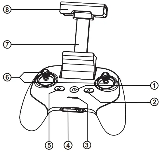 AUTEL EVO Nano Series Drone 3 Axis Gimbal 10KM 28mins Flight 250G Classic Mini Camera - Remote control