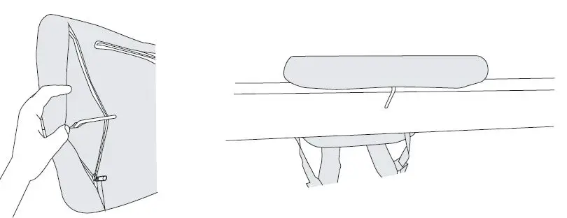 Alpcour APC-RSSABK Folding Stadium Seat FIG 3