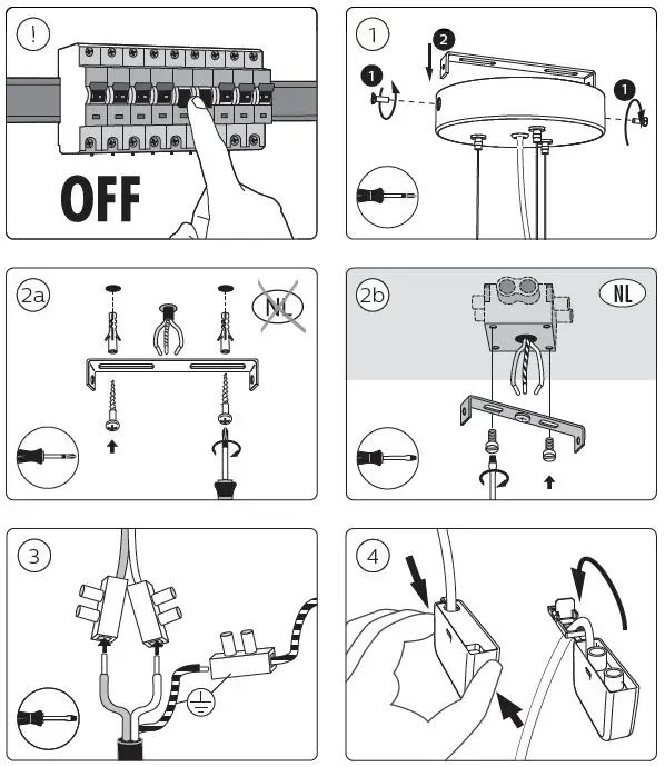 PHILIPS 33747 hue Being Pendant Light FIg4
