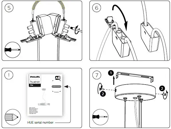 PHILIPS 33747 hue Being Pendant Light FIg5