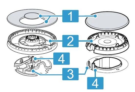 BOSCH PPQ9B..90. Built-in Gas Hob-3