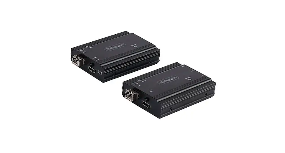 Startech Sv565fxhd4ku 4k Hdmi Kvm Console Extender Over Fiber Sfp+ Modules User Guide