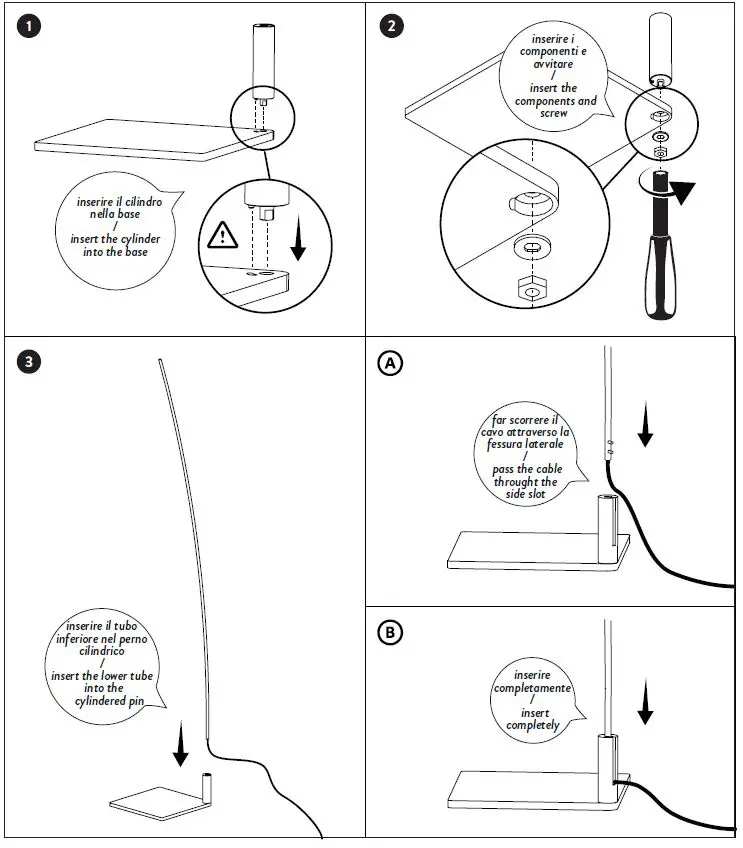 NEMO 072FOX000100 Fox LED Floor Lamp-2