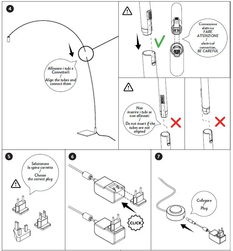 NEMO 072FOX000100 Fox LED Floor Lamp-3