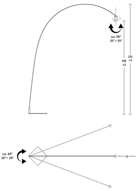 NEMO 072FOX000100 Fox LED Floor Lamp-7