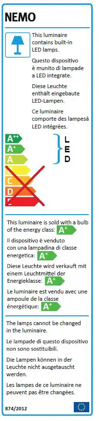 NEMO 072FOX000100 Fox LED Floor Lamp-8