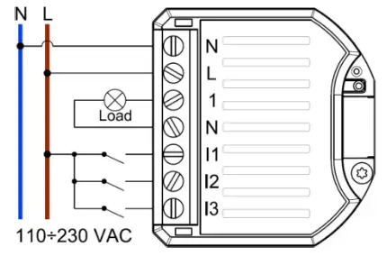 myTEM Radio Switch Dimmer - including 2