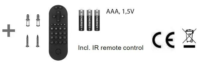 Paul Neuhaus 2079 55 LED Suspension Lamp - remote