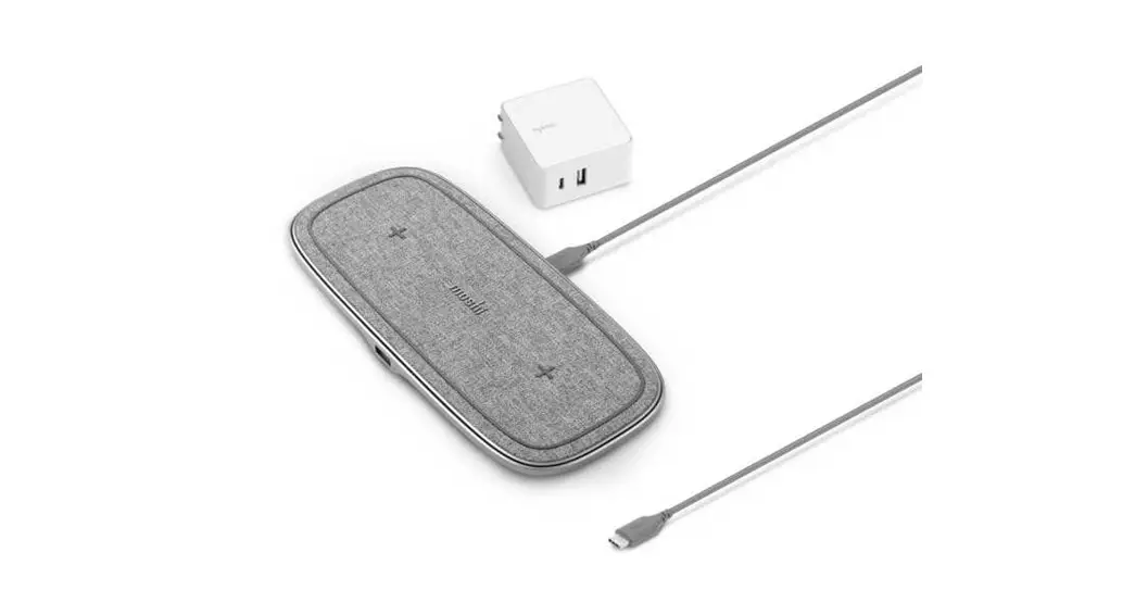Moshi Sette Q Dual Wireless Charging Pad 15 W Epp With Power Adapter User Manual