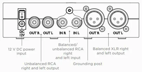 CHORD Huei V.2.0 Phono stage - Rear