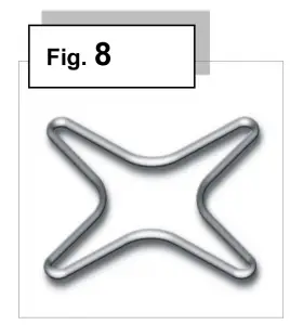 a close up of a hanger