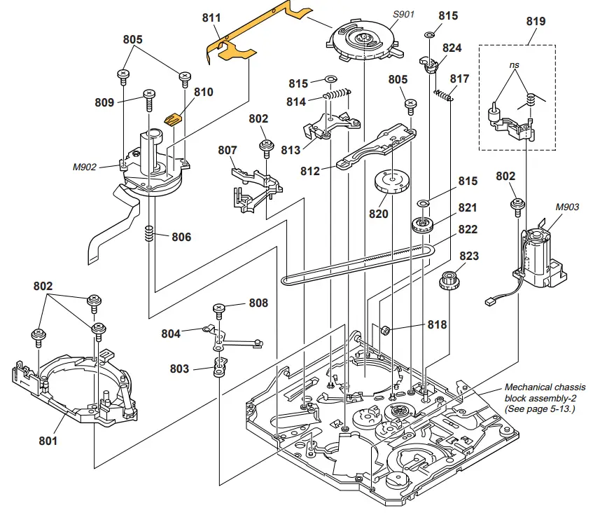 SONY DCR TRV380 Digital Video Camera Recorder - Diagram 5