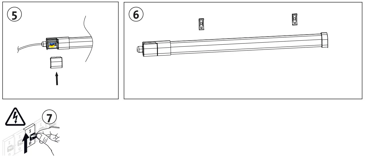 EVEREN 240025X IP65 LED Luminaire Lights - Fig 2