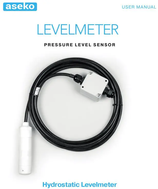 Aseko Levelmeter Pressure Level Sensor User Manual