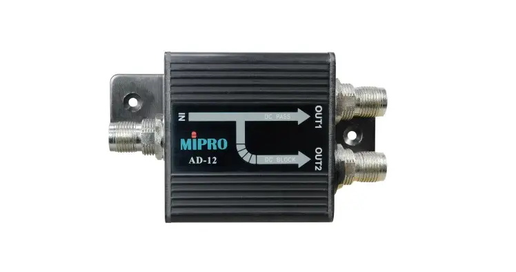 Mipro Ad-12 Passive Antenna Divider Combiner User Guide