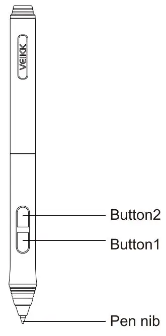 VEILKK A15 Graphic Pen Tablet User Manual - Pen icon