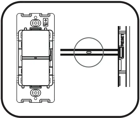 Daintree WWD2 2IW Wireless Control Wall Dimmer - Battery Replacement 1