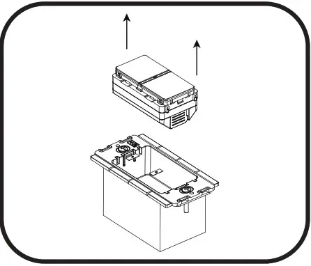 Daintree WWD2 2IW Wireless Control Wall Dimmer - Battery Replacement 2