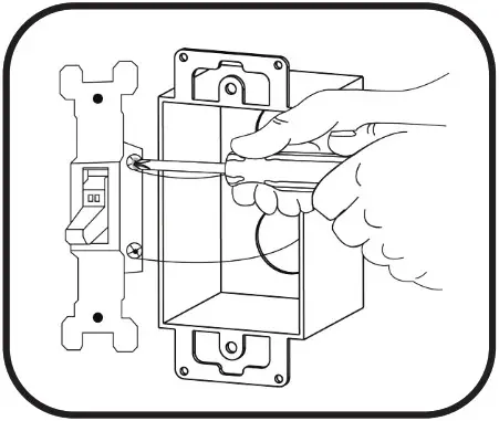 Daintree WWD2 2IW Wireless Control Wall Dimmer - Installation of Back Housing 3