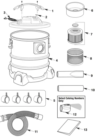 DV05000 Hepa Media Filter for RIDGID Ash Vacuum - fig24