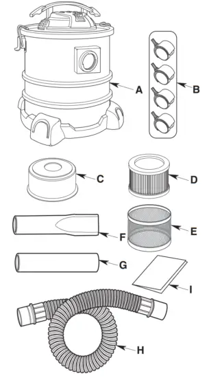 DV05000 Hepa Media Filter for RIDGID Ash Vacuum - fig3