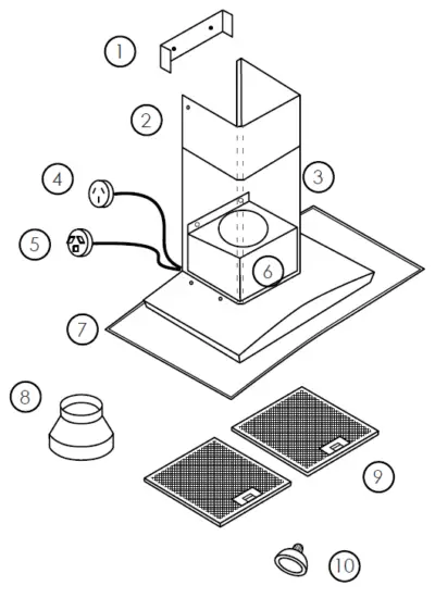 schweigen WM3150S Rangehood-FIG1