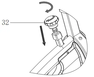 SUNNY Health Fitness SF B1877 Magnetic Belt Drive Indoor Cycling Bike - ADJUSTING THE TENSION