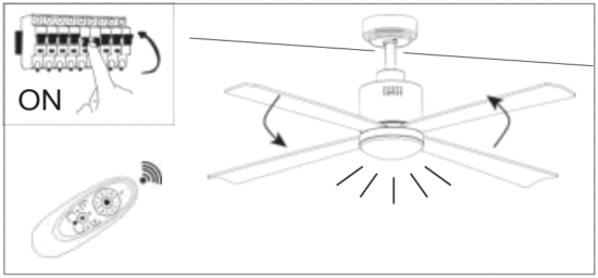 evolar EVO-CF52BWD Ceiling Fan - figure 8